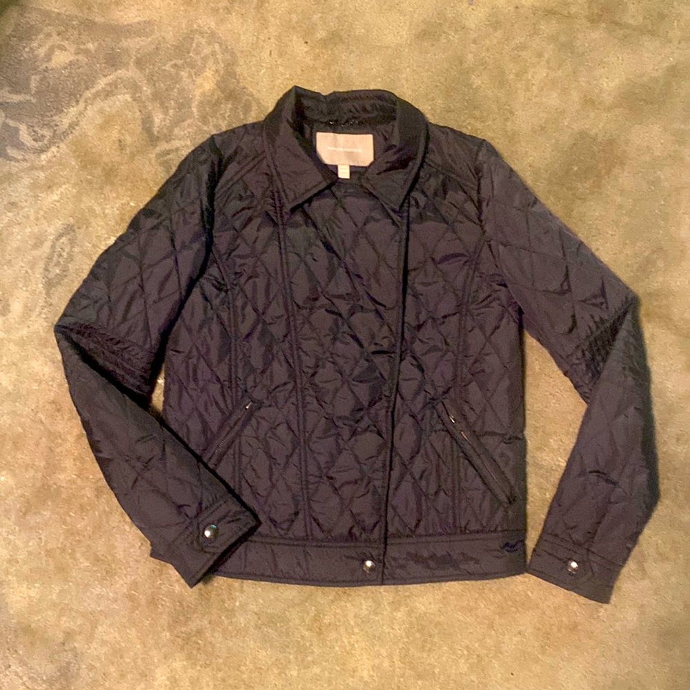 Banana Republic Women’s Quilted Biker Style Jacket, XXS